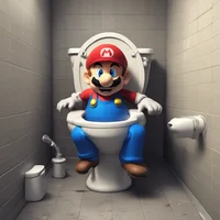 Skibidi toilet Mario