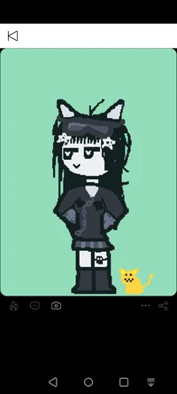 School CatGirl black