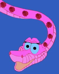 Pink Kaa The Snake
