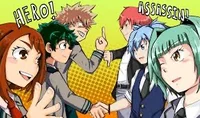 Mha and A classroom 