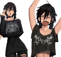 Punk Metalhead Girl