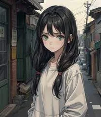 Poor Child in school