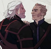 Geralt and Regis 