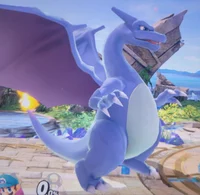 Blue charizard ssbu