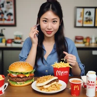 Mukbang youtuber