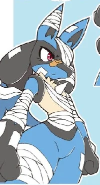 lucario herido