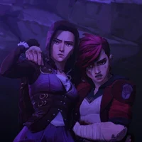 Vi and Caitlyn 