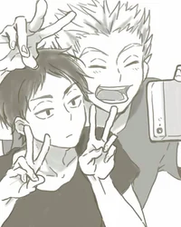 Akaashi and Bokuto