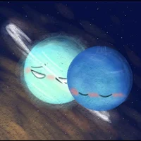 Neptune and Uranus