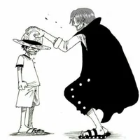 Luffy and Shanks