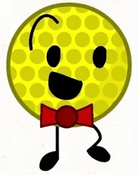 Yellow Golf ball