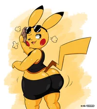 Thicc Femboy Pikachu