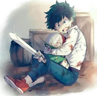 Izuku and Baby Shoto