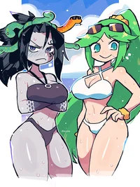 Medusa y palutena 