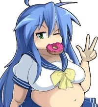 SSBBW Konata Izumi