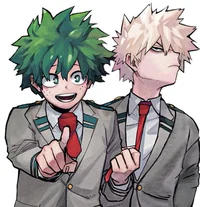 Midoriya and Katsuki