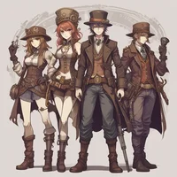 Steampunk sisters an