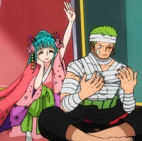 Hiyori and Zoro