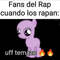 Fans del rap cuando 