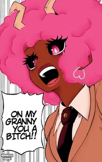 Blasian Mina Ashido