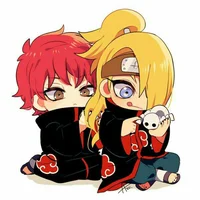 Deidara and Sasori