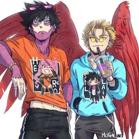 Dabi and Hawks 