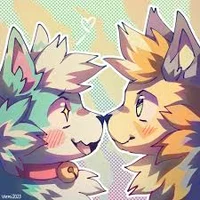 Gay furry couple 