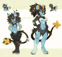 Luxio y Luxray