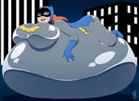 Obese batgirl