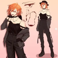 Chuuya Nakahara wlw
