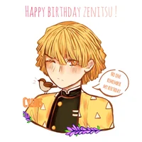 Zenitsus birthday 