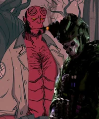 Hellboy and Ghost 