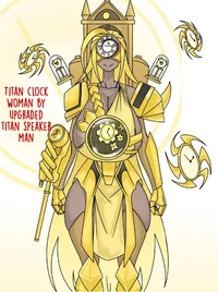 Titan Clock Woman
