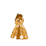 Dancing golden gift