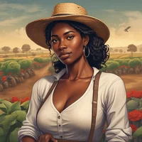 Farmer black aunt 