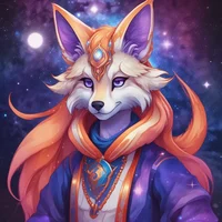Anthro Kitsune Cosmo