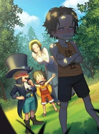 Luffy Sabo and Ace 