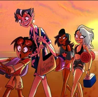 Helluva Boss - Beach