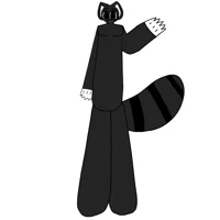Cartoon raccoon 
