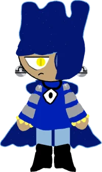Lapis lazuli cookie