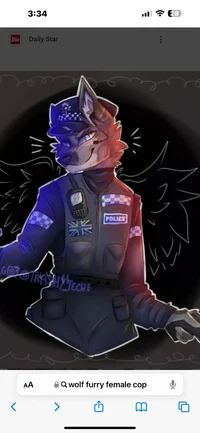 Female wolf cop