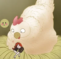Mommy chicken