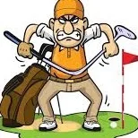 Angry Golfer