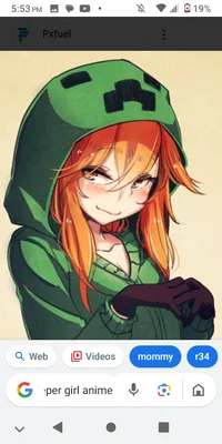 Creeper girl 