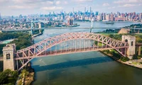 Hell gate bridge