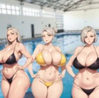 Water Aerobics GILFs