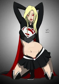 Crazy Dark supergirl