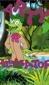 Arty alligator 