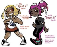agent 8 and agent 4