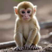 A monkey